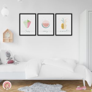 תותי פרותי - תמונות לחדרי ילדים