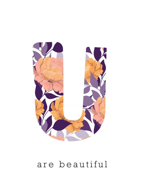 u are beautiful