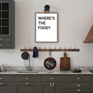 ?where's the food - תמונה לעיצוב הבית