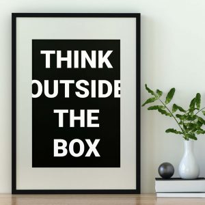קולקציית THINK OUTSIDE THE BOX | תמונה לעיצוב הבית